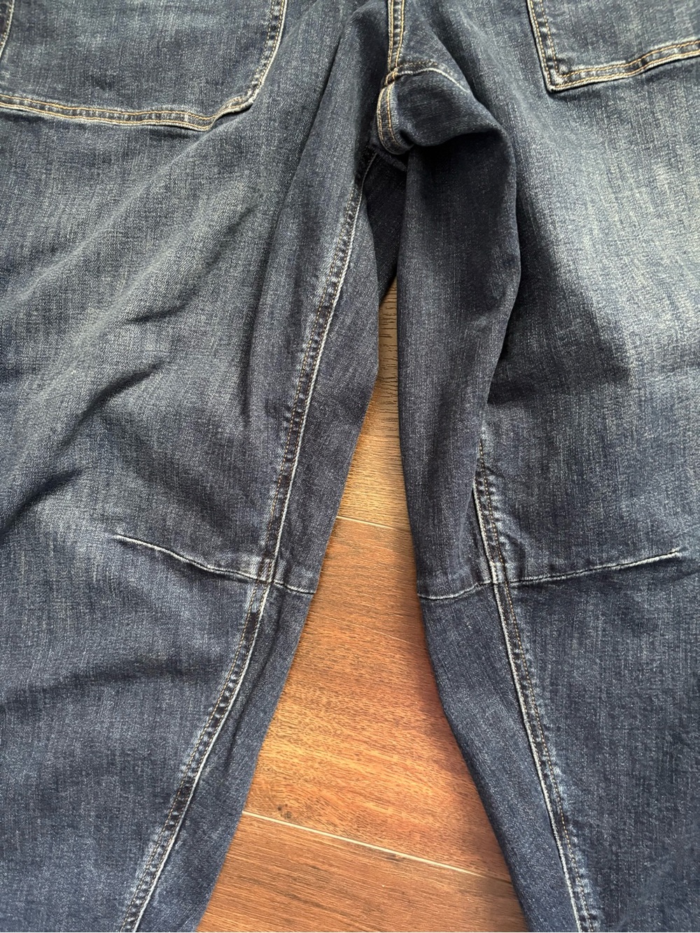 EUC LANE BRYANT Barrel Patch Pocket Jean - Picture 6 of 10